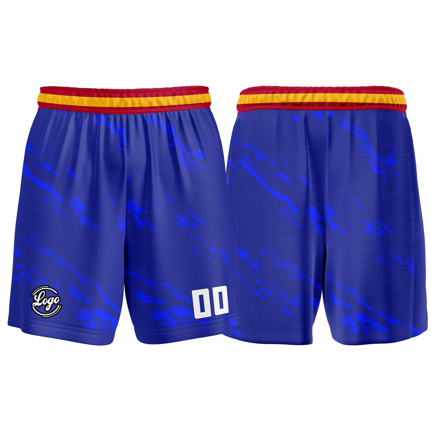 Benutzerdefinierter Royal Rot Basketball Jersey Uniform Anzug gedruckt Ihr Logo Name Nummer