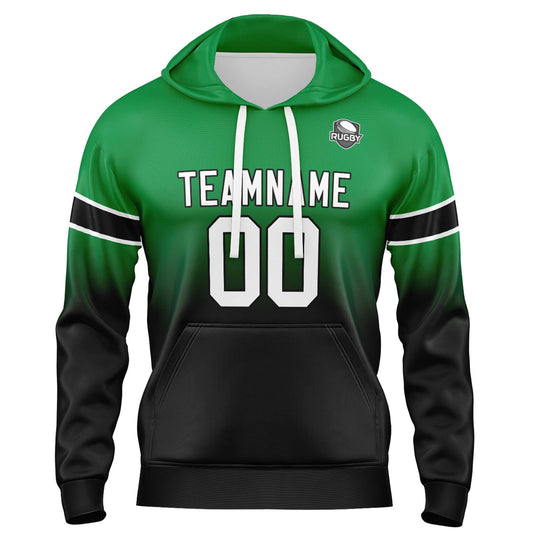 Benutzerdefinierter Verlauf Sweatshirt-Hoodie für Mann, Frau, Mädchen, Junge. Drucken Sie Ihr Logo, Ihren Namen und Ihre Nummer ﻿