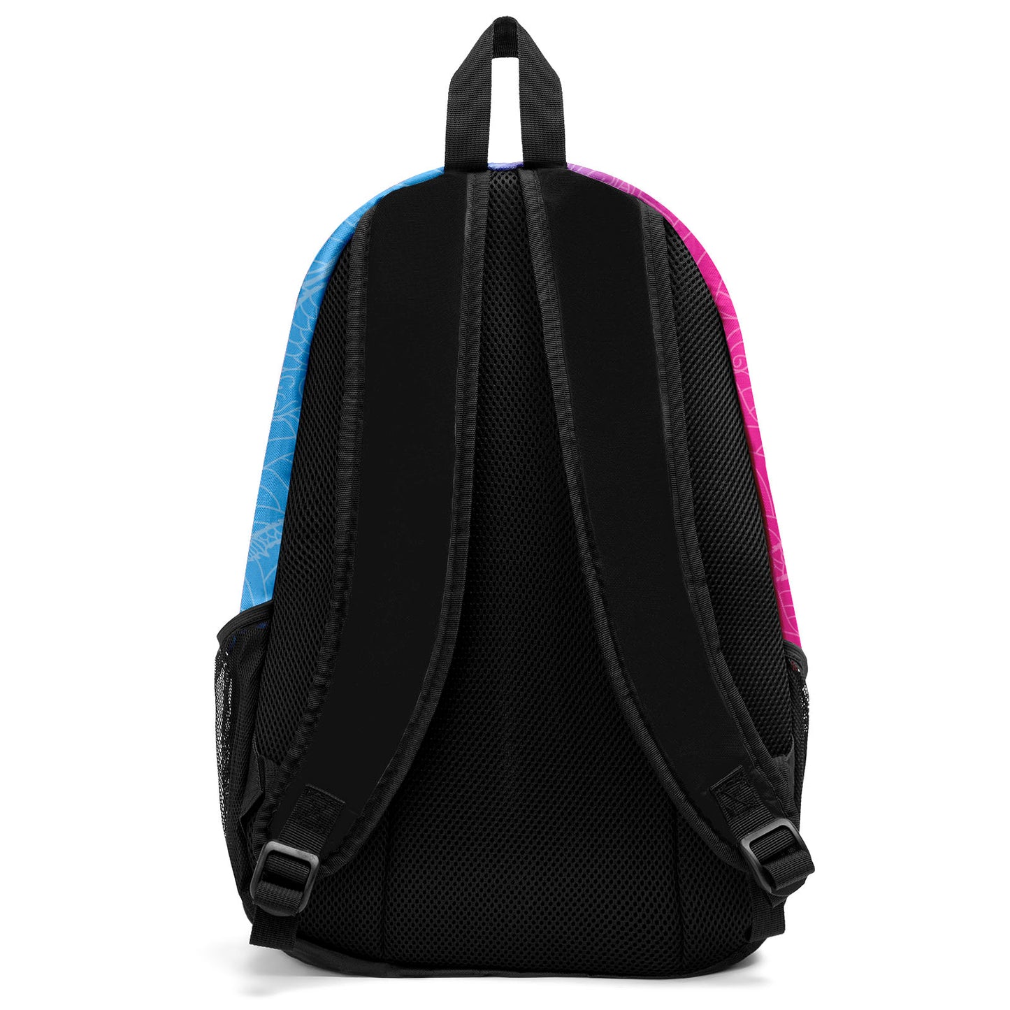 Anpassen Rosa Hellblau Sport Rucksäcke Mit Personalisiert Namen, Zahlen und Logos.
