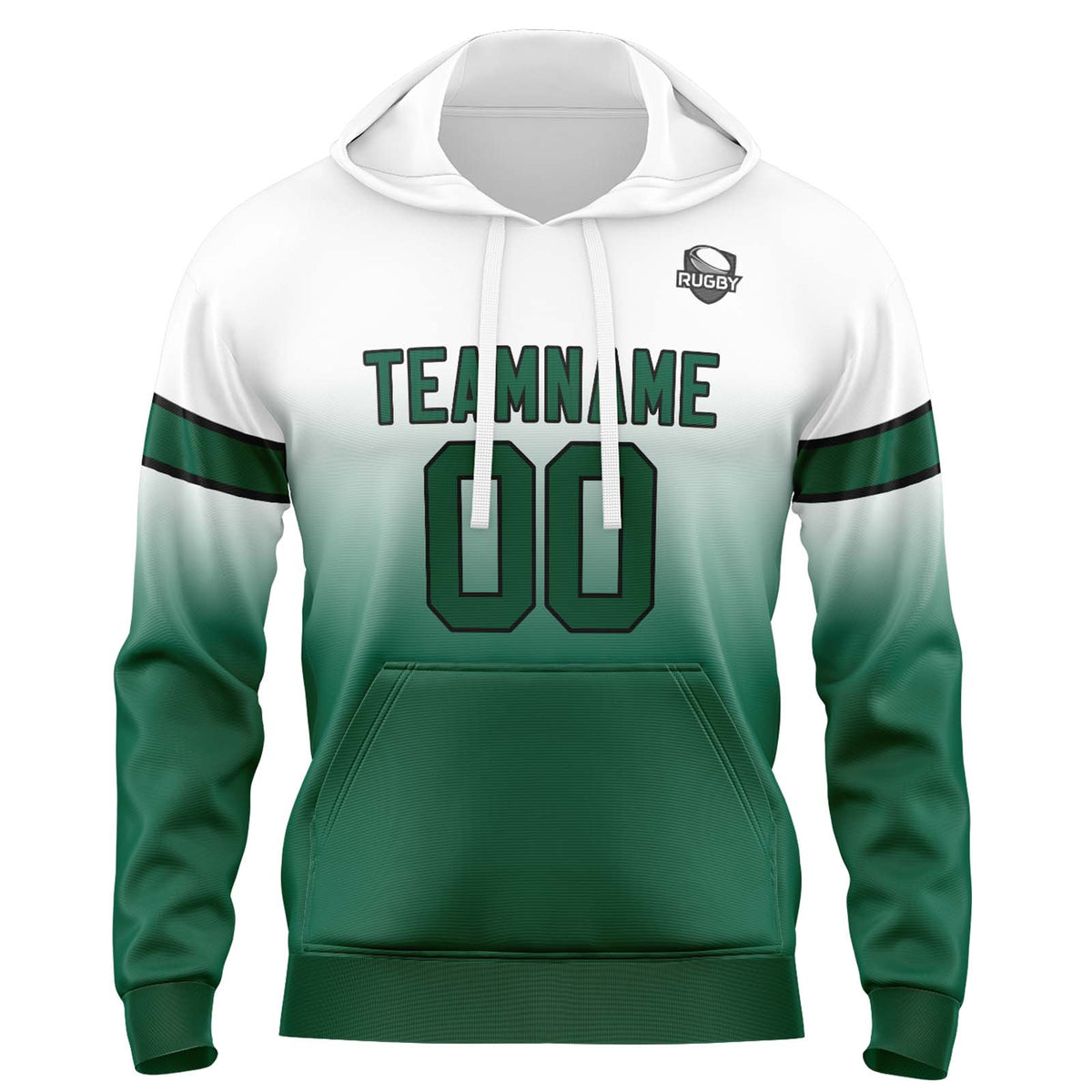 Benutzerdefinierter Verlauf Sweatshirt-Hoodie für Mann, Frau, Mädchen, Junge. Drucken Sie Ihr Logo, Ihren Namen und Ihre Nummer
