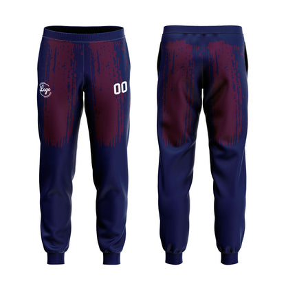 Benutzerdefiniert Marine Weiß Tarnung Sport Jersey Satz Trainingsanzug Zur Seite fahren Kapuzenpullover Oberteile und Hose Satz Königlich