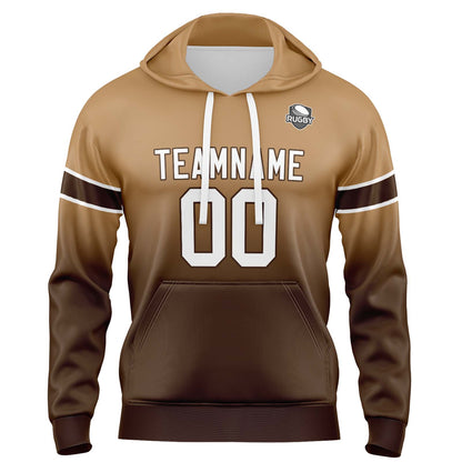 Benutzerdefinierter Verlauf Sweatshirt-Hoodie für Mann, Frau, Mädchen, Junge. Drucken Sie Ihr Logo, Ihren Namen und Ihre Nummer