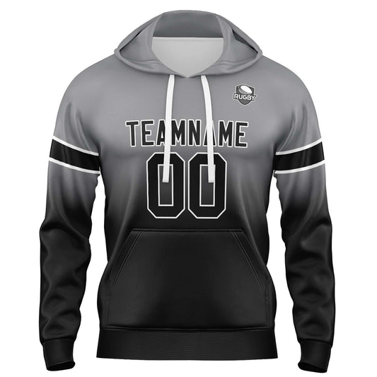 Benutzerdefinierter Verlauf Sweatshirt-Hoodie für Mann, Frau, Mädchen, Junge. Drucken Sie Ihr Logo, Ihren Namen und Ihre Nummer ﻿