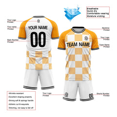 Benutzerdefinierte Fußballuniform Jersey Kinder Erwachsene Personalisiertes Set Jersey Shirt