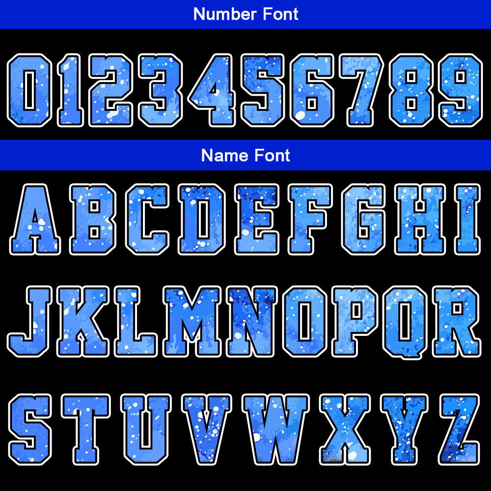 Benutzerdefinierte Schwarz Blau Kurzarm-Kapuzenpullover für Männer Frauen Hemden mit Kapuzen gedruckt Name Logo