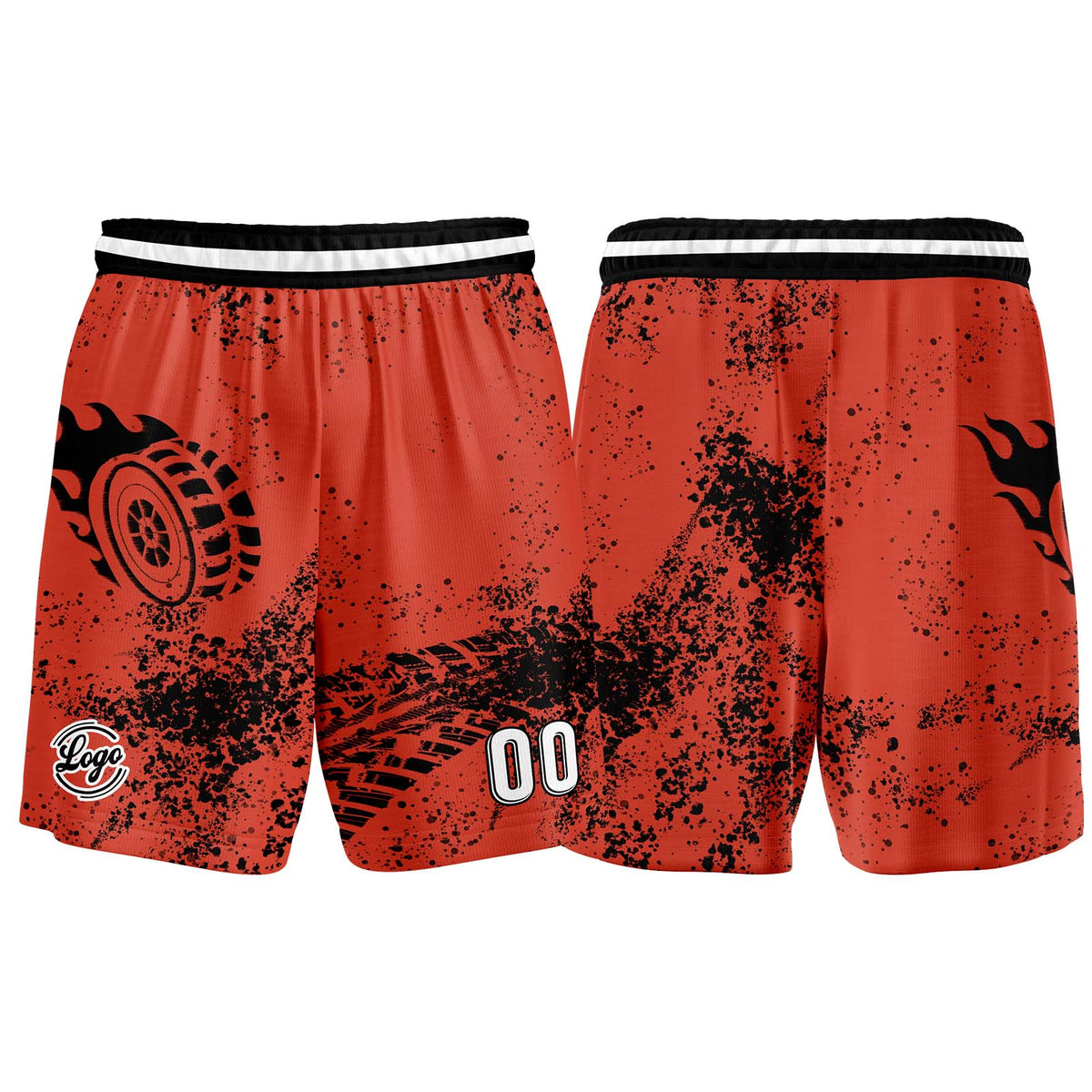 Benutzerdefinierter Vermilion Basketball Jersey Uniform Anzug gedruckt Ihr Logo Name Nummer
