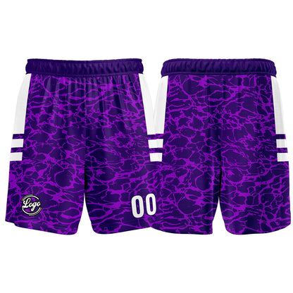 Benutzerdefinierter Lila Basketball Jersey Uniform Anzug gedruckt Ihr Logo Name Nummer