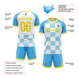 Benutzerdefinierte Fußballuniform Jersey Kinder Erwachsene Personalisiertes Set Jersey Shirt