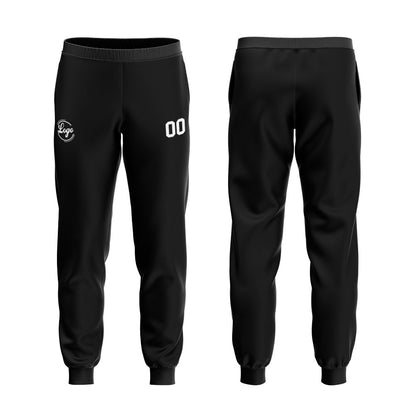 Benutzerdefiniert Schwarz Weiß Tarnung Sport Jersey Satz Trainingsanzug Zur Seite fahren Kapuzenpullover Oberteile und Hose Satz Königlich