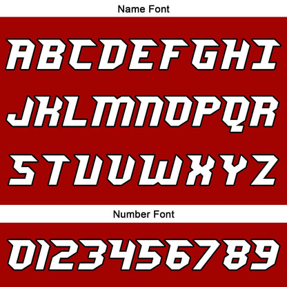 Benutzerdefinierter Rot Basketball Jersey Uniform Anzug gedruckt Ihr Logo Name Nummer