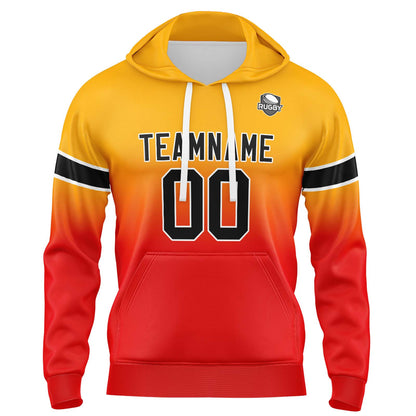 Benutzerdefinierter Verlauf Sweatshirt-Hoodie für Mann, Frau, Mädchen, Junge. Drucken Sie Ihr Logo, Ihren Namen und Ihre Nummer