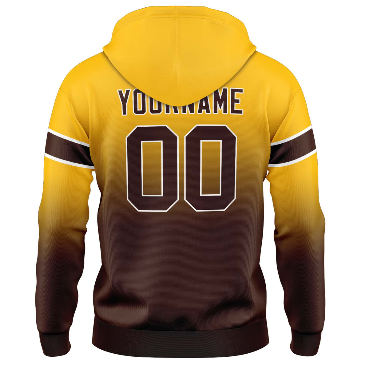 Benutzerdefinierter Verlauf Sweatshirt-Hoodie für Mann, Frau, Mädchen, Junge. Drucken Sie Ihr Logo, Ihren Namen und Ihre Nummer