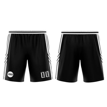 Benutzerdefinierter Schwarz Basketball Jersey Uniform Anzug gedruckt Ihr Logo Name Nummer