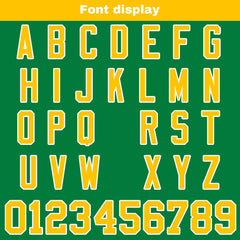 Benutzerdefinierte Grün Gelb Reversibel Genäht Fußball Trikot Personalisierte Fußball Shirts für Männer gedruckt Team Name Nummer Logo