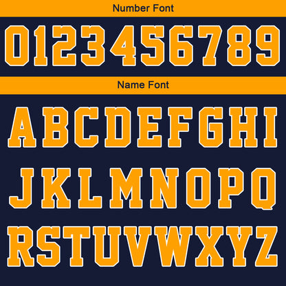 Benutzerdefinierte Varsity-Jacke. Letterman-Jacke für Männer, Frauen und Jugendliche Marine Orange