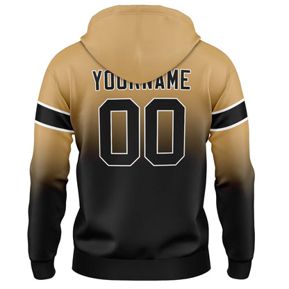 Benutzerdefinierter Verlauf Sweatshirt-Hoodie für Mann, Frau, Mädchen, Junge. Drucken Sie Ihr Logo, Ihren Namen und Ihre Nummer ﻿