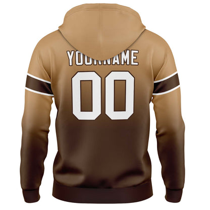 Benutzerdefinierter Verlauf Sweatshirt-Hoodie für Mann, Frau, Mädchen, Junge. Drucken Sie Ihr Logo, Ihren Namen und Ihre Nummer