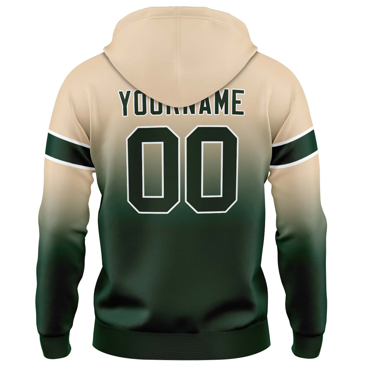 Benutzerdefinierter Verlauf Sweatshirt-Hoodie für Mann, Frau, Mädchen, Junge. Drucken Sie Ihr Logo, Ihren Namen und Ihre Nummer ﻿