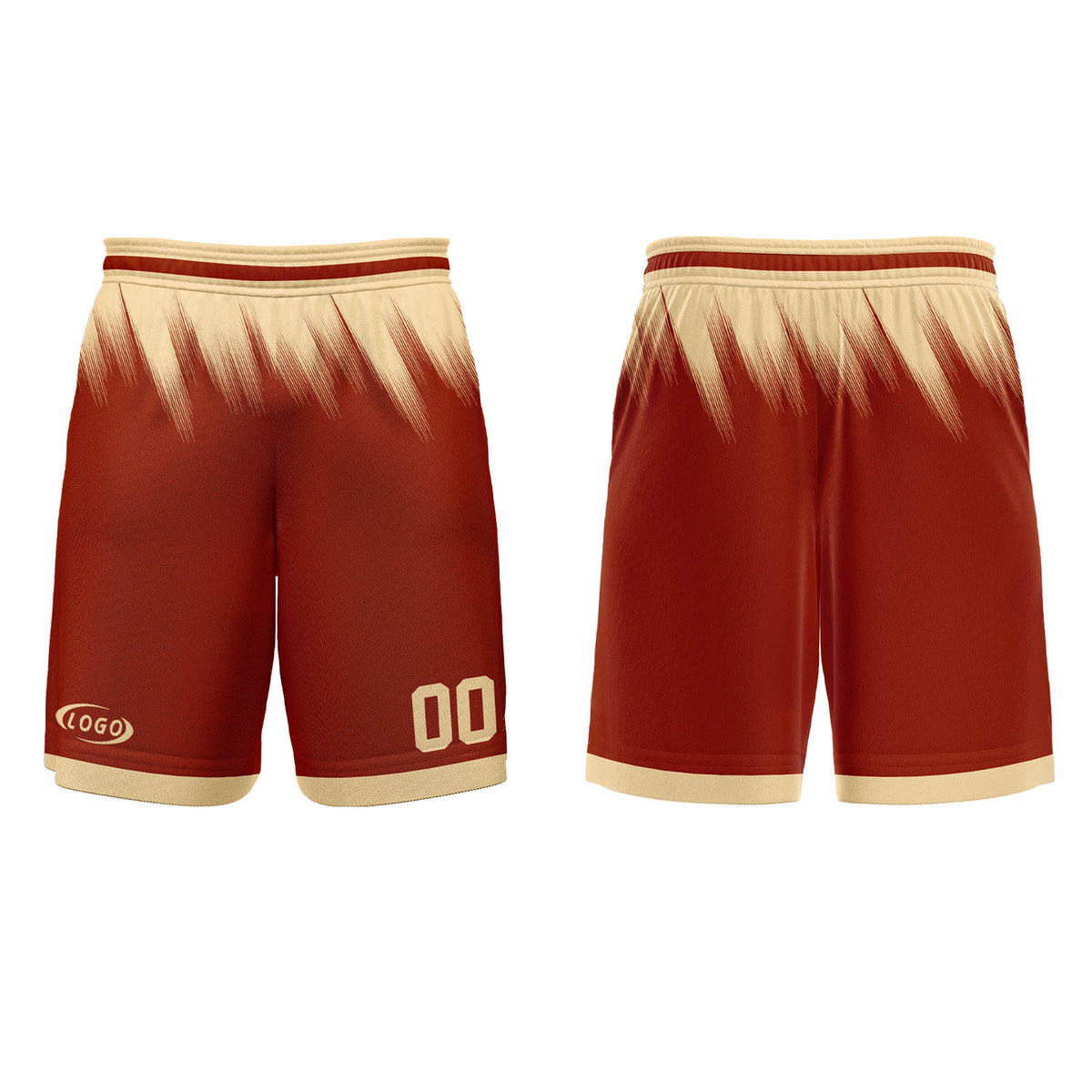 Benutzerdefinierter Rot Reisweiß Basketball Jersey Uniform Anzug gedruckt Ihr Logo Name Nummer