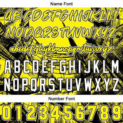 Benutzerdefinierte Baseball Jersey Personalisierte Baseball Shirt genäht und Druck Gelb