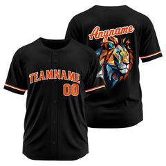 Benutzerdefinierte Baseball Jersey Personalisierte Baseball Shirt genäht und Druck Schwarz