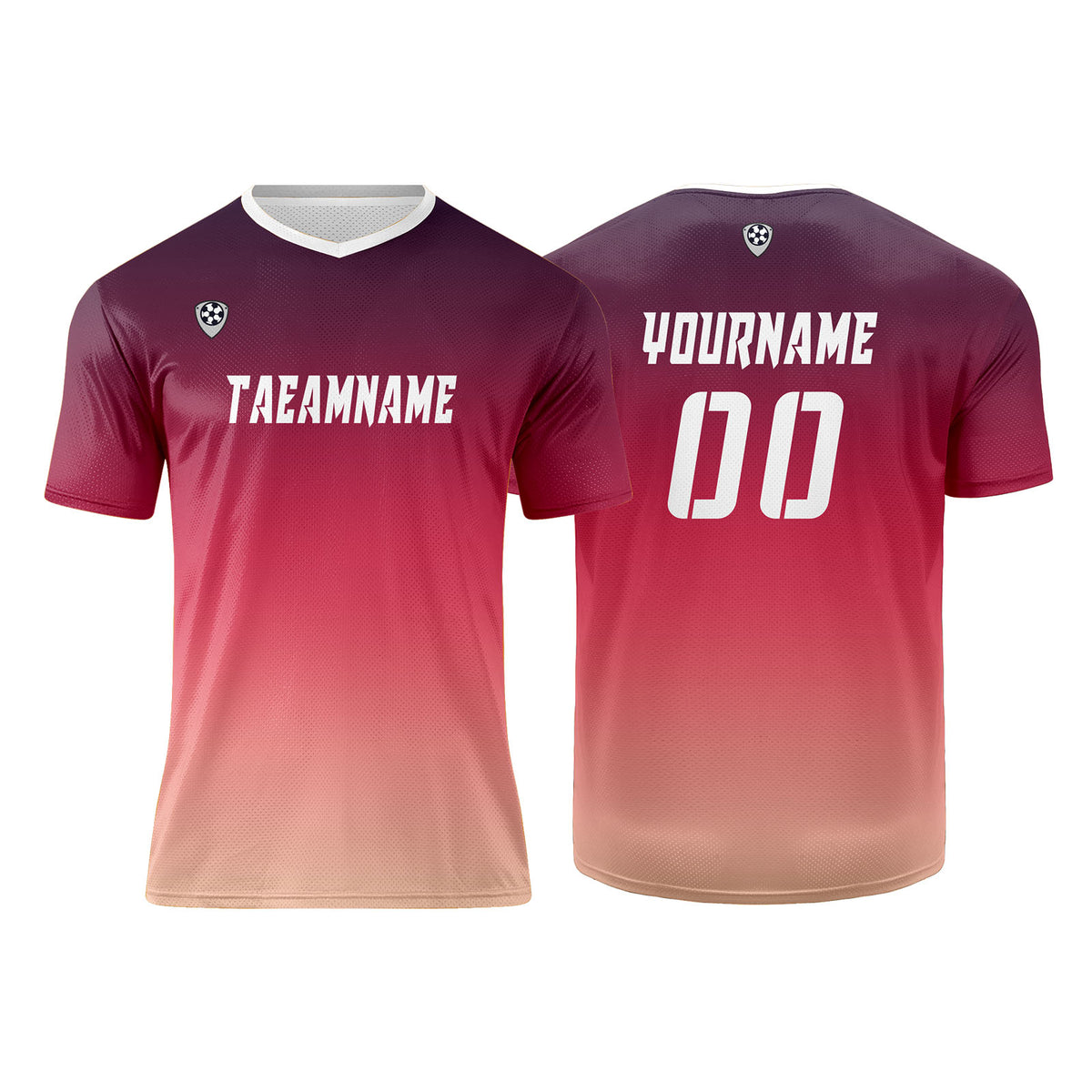Benutzerdefinierte Schwarz Rosa Gelb Trikots für Männer Frauen Personalisierte Fußball Uniformen für Erwachsene und Kind