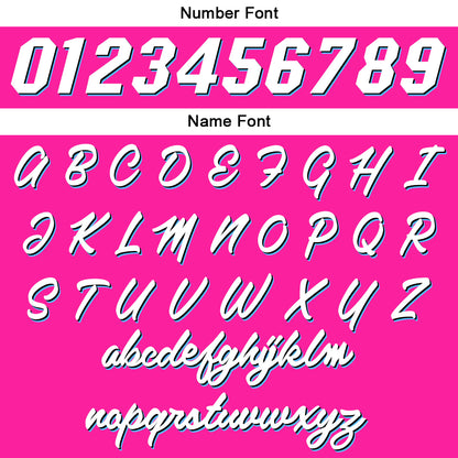 Benutzerdefinierte Rosa Kurzarm-Kapuzenpullover für Männer Frauen Hemden mit Kapuzen gedruckt Name Logo