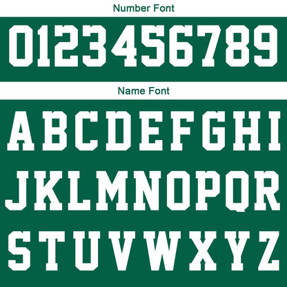Benutzerdefinierte Grün Weiß Reversible Basketball Jersey Personalisierte Print Name Nummer Logo