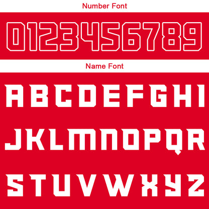 Benutzerdefinierte Rot Blau Gold Reversible Basketball Jersey Personalisierte Print Name Nummer Logo