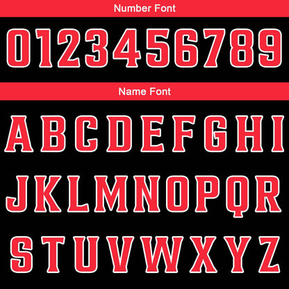 Benutzerdefinierte Schwarz Rot Grau Reversible Basketball Jersey Personalisierte Print Name Nummer Logo