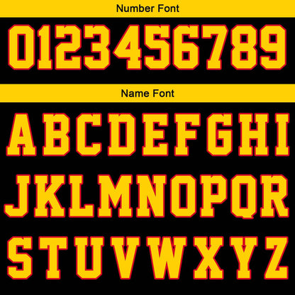 Benutzerdefinierte Schwarz Weiß Gelb Rot Reversible Basketball Jersey Personalisierte Print Name Nummer Logo