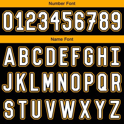 Benutzerdefinierter Schwarz Orange Basketball Jersey Uniform Anzug gedruckt Ihr Logo Name Nummer