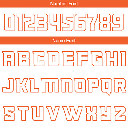 Benutzerdefinierte Weiß Orange Grün Reversible Basketball Jersey Personalisierte Print Name Nummer Logo