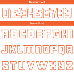 Benutzerdefinierte Weiß Orange Grün Reversible Basketball Jersey Personalisierte Print Name Nummer Logo