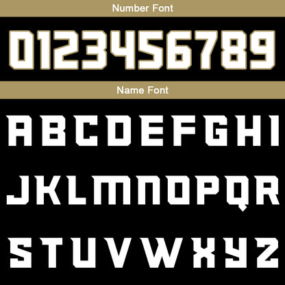 Benutzerdefinierte Schwarz Altes Gold Weiß Reversible Basketball Jersey Personalisierte Print Name Nummer Logo