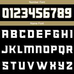 Benutzerdefinierte Schwarz Altes Gold Weiß Reversible Basketball Jersey Personalisierte Print Name Nummer Logo