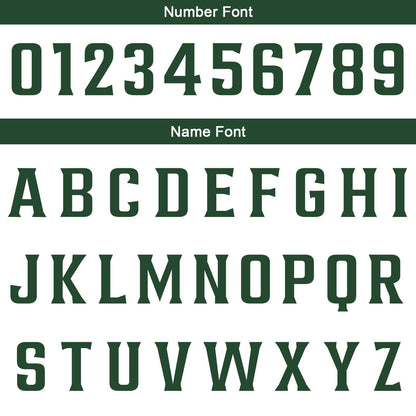 Benutzerdefinierter Weiß Grün Basketball Jersey Uniform Anzug gedruckt Ihr Logo Name Nummer