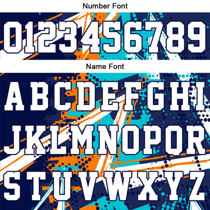 Benutzerdefinierte Marine Orange Teal Neongrün Kurzarm-Kapuzenpullover für Männer Frauen Hemden mit Kapuzen gedruckt Name Logo