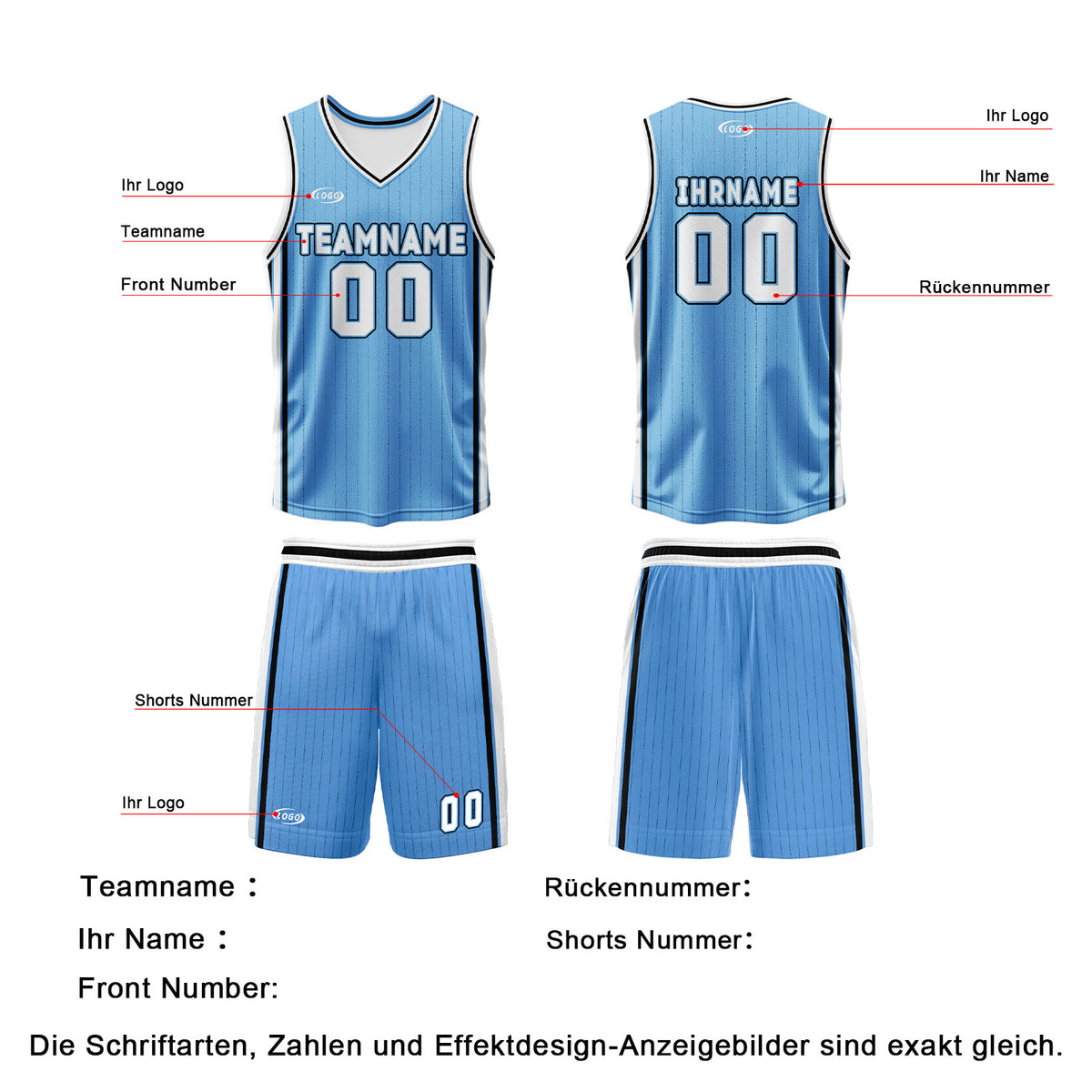 Benutzerdefinierte Blau Weiß Reversible Basketball Jersey Personalisierte Drucken Name Nummer Logo