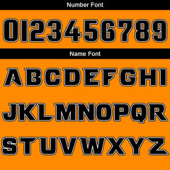 Benutzerdefinierte Orange Reversible Basketball Jersey Personalisierte Print Name Nummer Logo