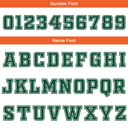 Benutzerdefinierte Weiß Orange Grün Reversible Basketball Jersey Personalisierte Print Name Nummer Logo