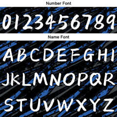 Benutzerdefinierte Schwarz Blau Kurzarm-Kapuzenpullover für Männer Frauen Hemden mit Kapuzen gedruckt Name Logo