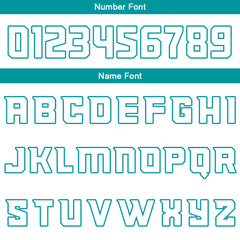 Benutzerdefinierte Weiß Cyan Rot Reversible Basketball Jersey Personalisierte Print Name Nummer Logo