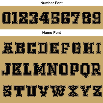 Benutzerdefinierte Gold Weiß Schwarz Reversible Basketball Jersey Personalisierte Print Name Nummer Logo