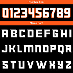 Benutzerdefinierte Schwarze Orange Creme Reversible Basketball Jersey Personalisierte Print Name Nummer Logo