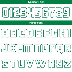 Benutzerdefinierte Weiß Grün Blau Reversible Basketball Jersey Personalisierte Print Name Nummer Logo