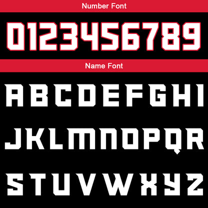 Benutzerdefinierte Schwarz Rot Gold Reversible Basketball Jersey Personalisierte Print Name Nummer Logo