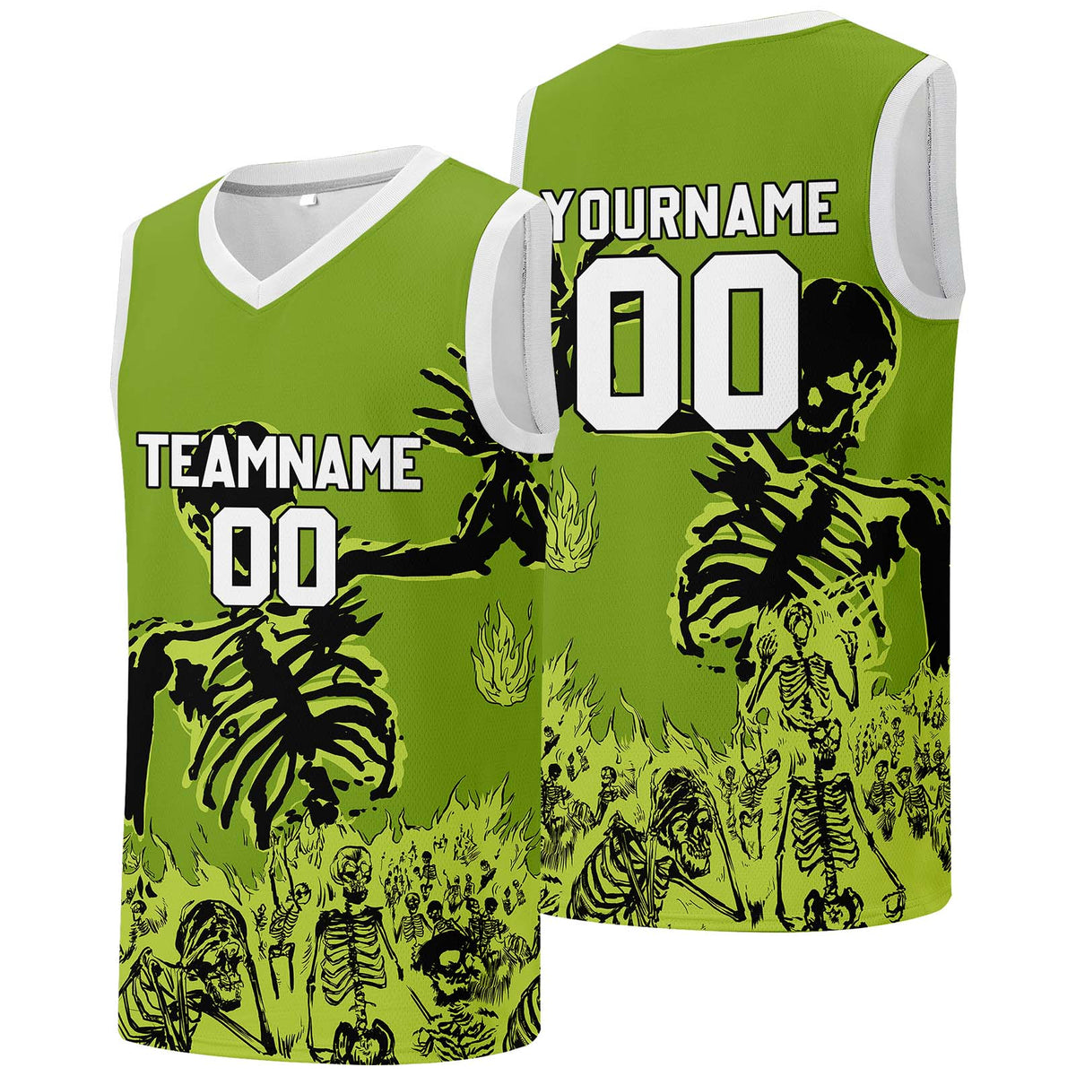 Individuelle Basketball-Jersey für Männer und Frauen. Gestickter und gedruckter Name, Nummer und Logo