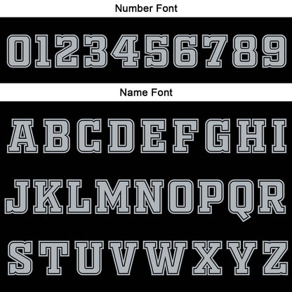Benutzerdefinierte Schwarz Weiß Grau Reversible Basketball Jersey Personalisierte Print Name Nummer Logo