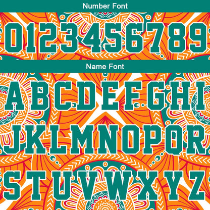 Benutzerdefinierter Basketball Jersey Uniform Anzug gedruckt Ihr Logo Name Nummer Orange